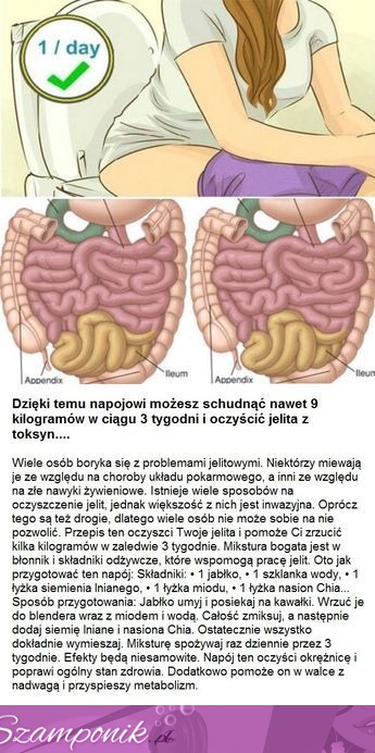 Ten napój pomoże ci schudnąć i oczyścić jelita z toksyn. Rewelacja!