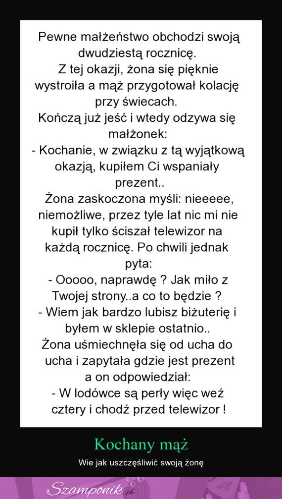 Kochany mąż DAŁ jej na ROCZNICĘ ŚLUBU wymarzony PREZENT!  SZOK!