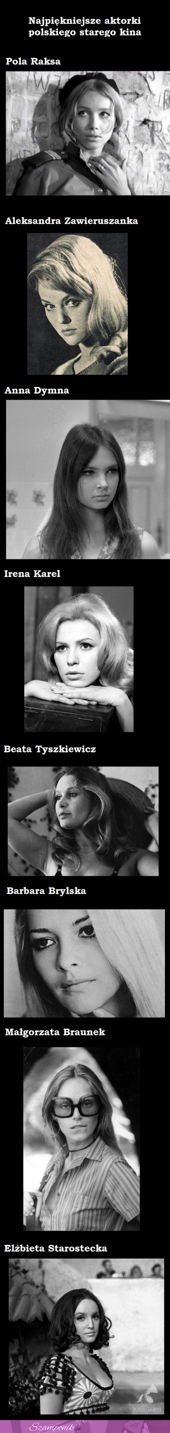 Zobacz najpiękniejsze aktorki Polskiego KINA! Piękne bez BOTOKSU!