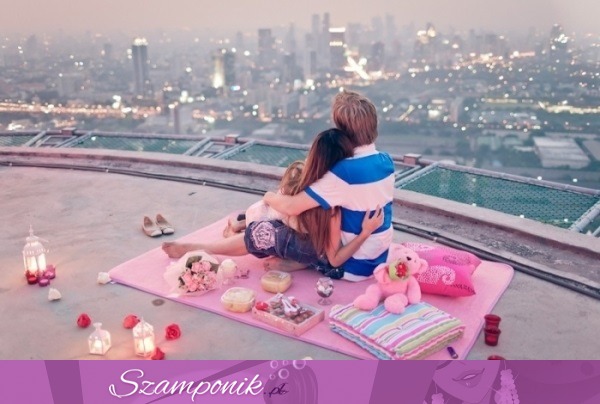 Bardzo romantycznia randka ;)