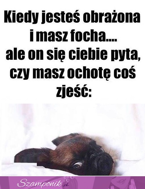 Na jedzenie zawsze mam ochotę ;P