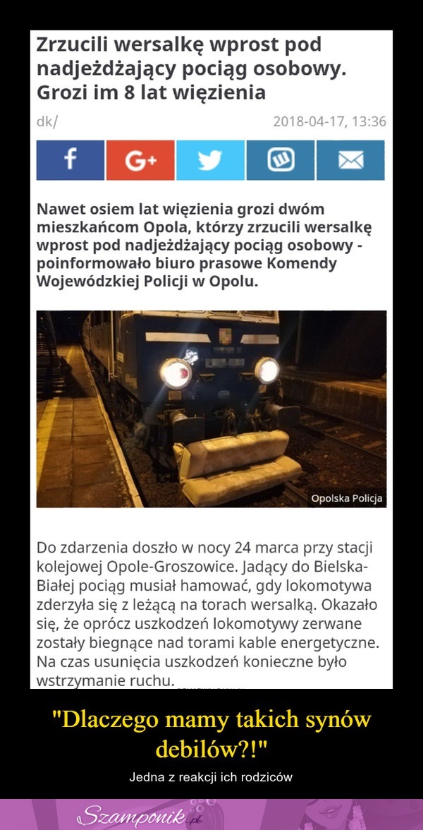 Dobre pytanie. Jak można w ogóle wpaść na taki pomysł?