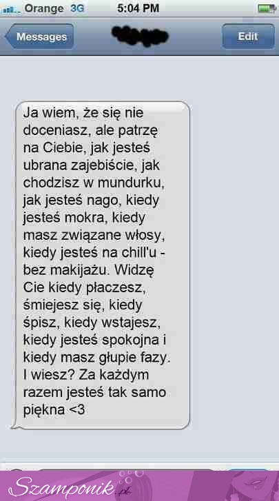 Słodki sms