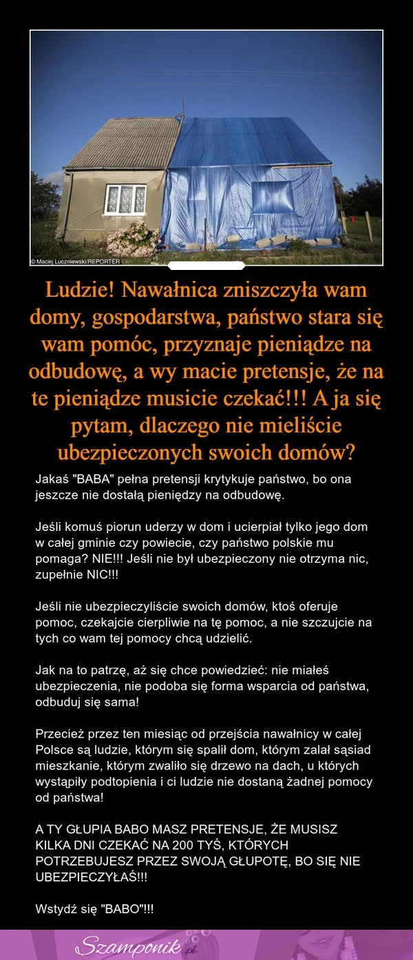 Ludzie mają pretensje, że muszą tak długo czekać na pieniądze od Państwa... Co o tym wszystkim myślicie?