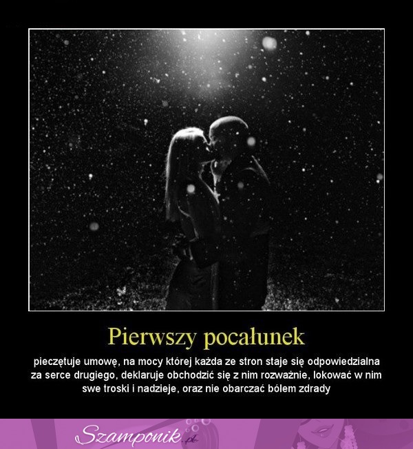 Pierwszy pocałunek... ♥