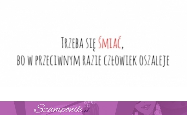 Trzeba się smiać