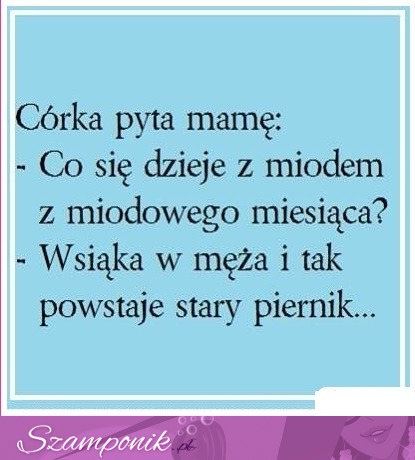 Córka pyta mamę