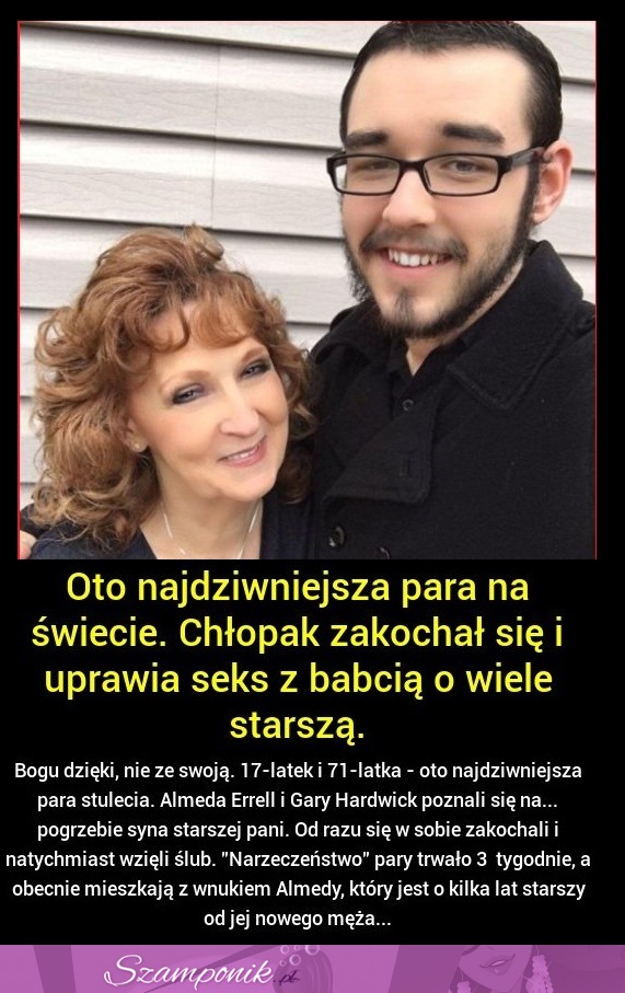 To na pewno NAJDZIWNIEJSZA PARA na świecie!! Nie wierzę w to!