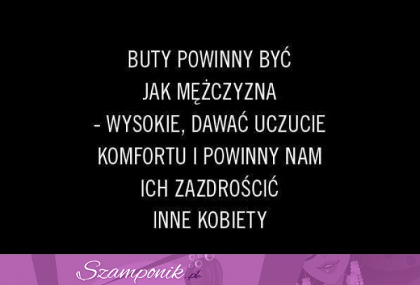 Buty jak mężczyzna