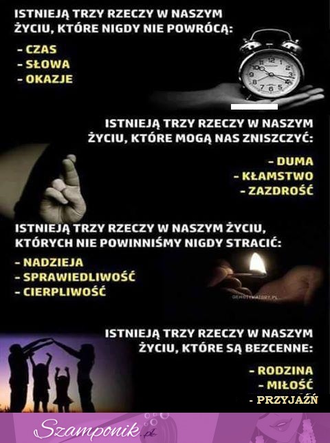 Trzy rzeczy