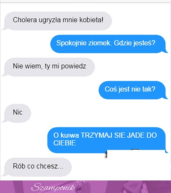 Ugryzła mnie kobieta