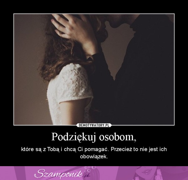 Podziękuj osobom...