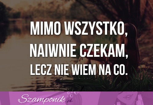 Mimo wszystko.