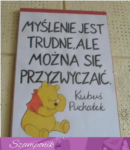 Myślenie jest trudne