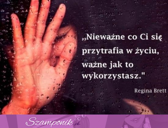 Nieważne co Ci się przytrafia...