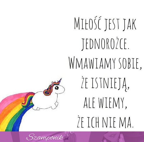 Jednorożec i miłość ;D