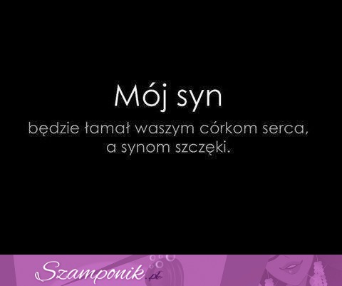 Mój syn