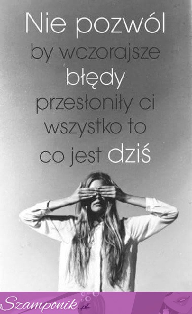 Wczorajsze błędy.