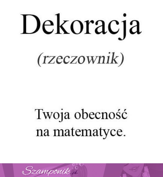 Obecność na matmie