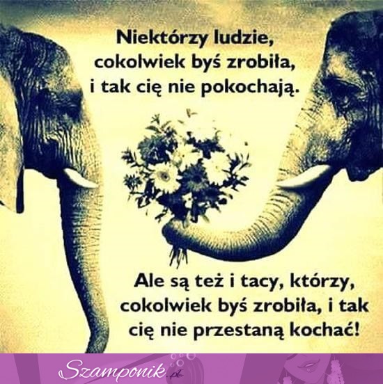 Niektórzy ludzie...