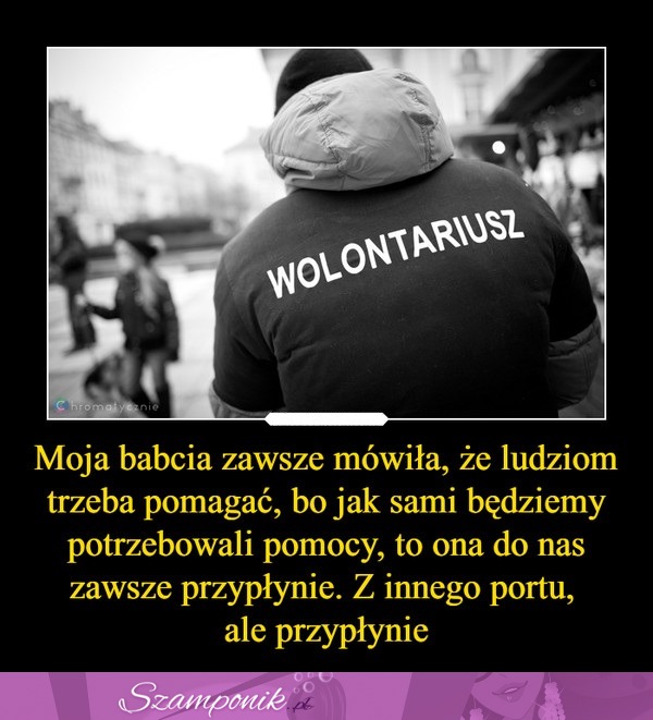 Warto pomagać