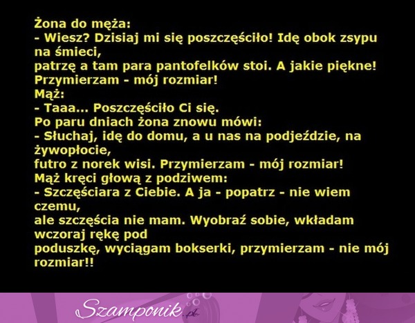 Niewierna żona...