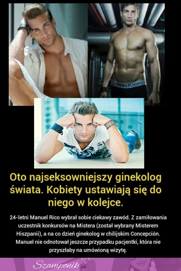 Zobacz jak wygląda NAJSEKSOWNIEJSZY GINEKOLOG świata! Zgadzasz się z tym?