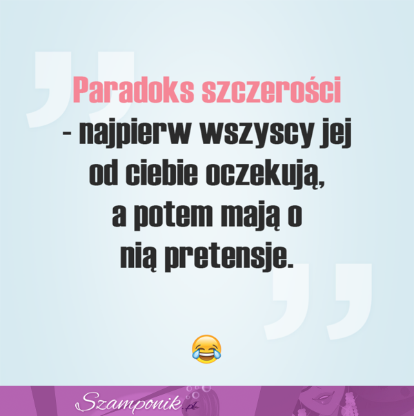 Paradoks szczerości