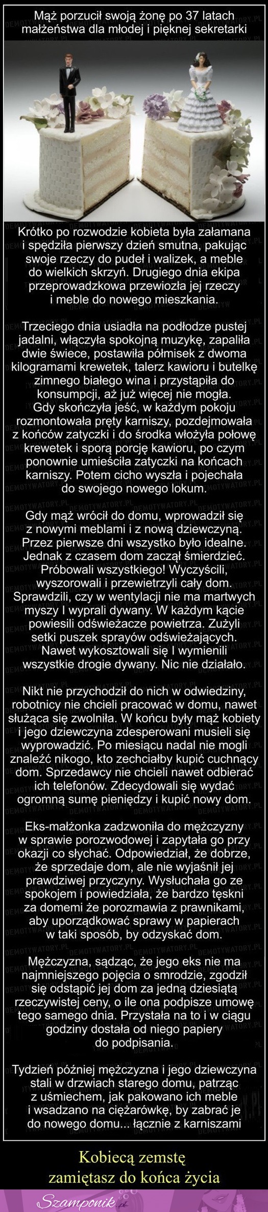 KOBIECĄ ZEMSTĘ zapamiętasz do końca życia! Oto prawdziwy przykład ;D