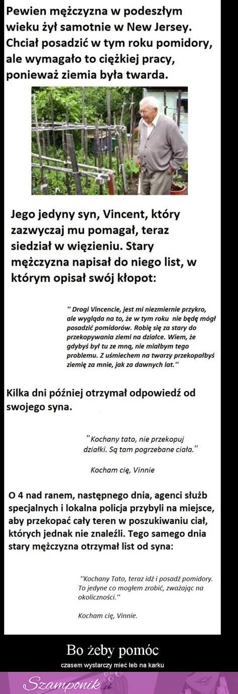 Wspaniała historia pewnego mężczyzny z więzienia i jego ojca!