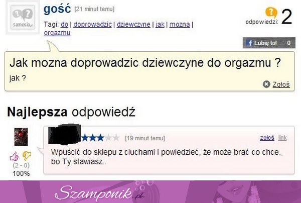 Zadał pytanie jak doprowadzić dziewczynę do orgazmu - Zobacz co mu odpisali :D