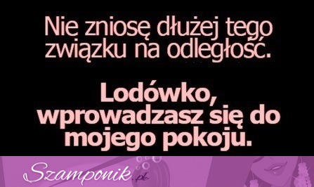 Kocham lodówkę!