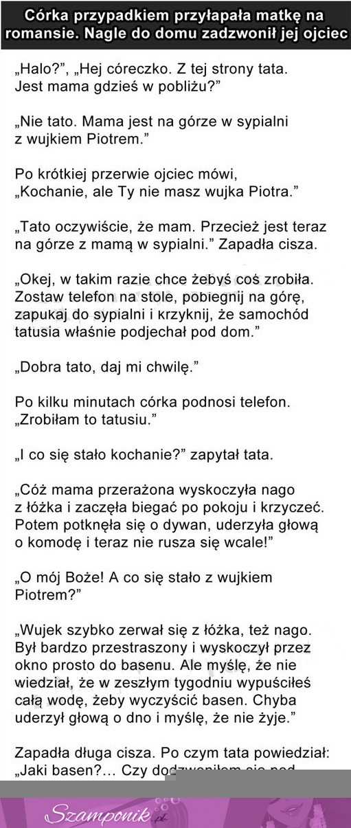 CÓRKA przypadkiem PRZYŁAPAŁA matkę na ROMANSIE! Musisz to przeczytać, MEGA!