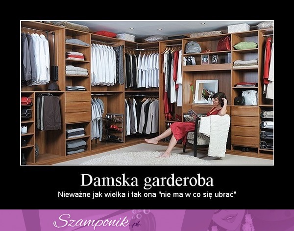 Damska garderoba