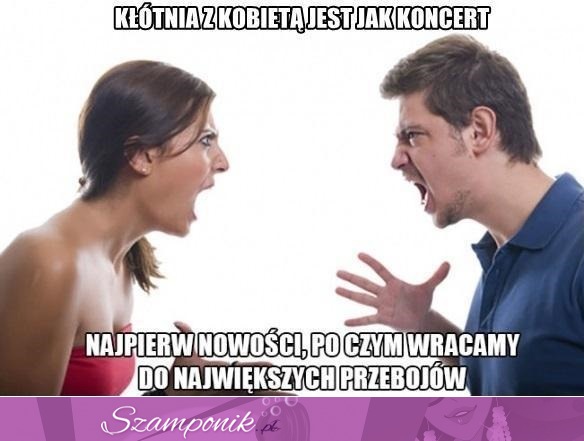 Kłótnia z kobietą ;D