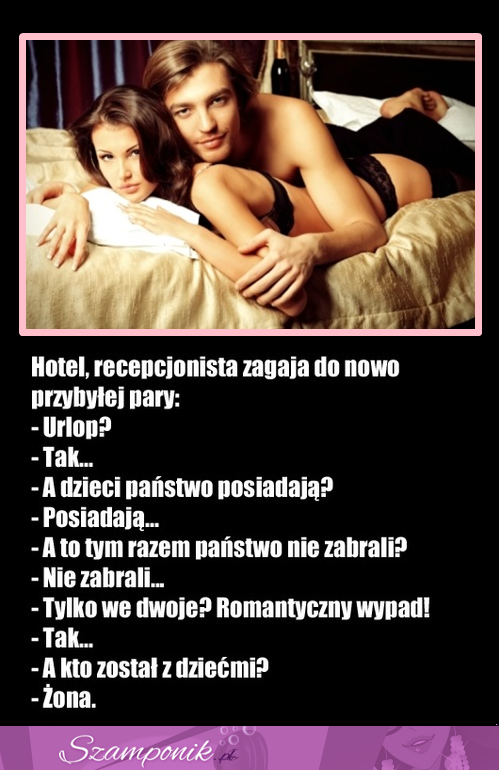 Hotel, recepcjonista zagaja do nowo przybyłej pary... Takiego zakończenia nie spodziewałam się! MASAKRA