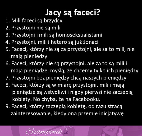 Tacy są faceci naprawdę