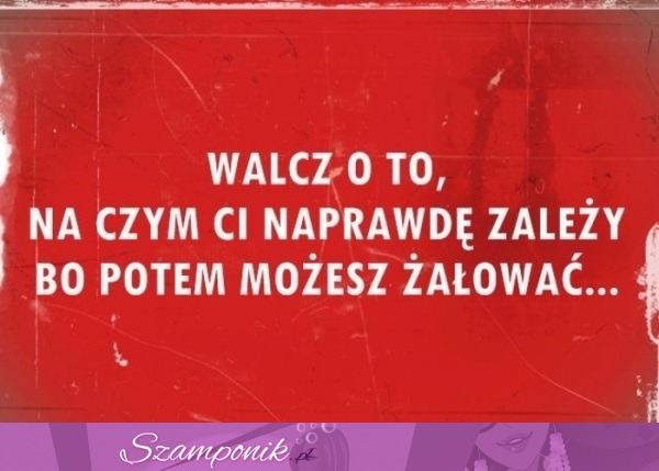 Walcz o to!