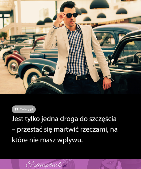 Tylko jedna droga do szczęścia