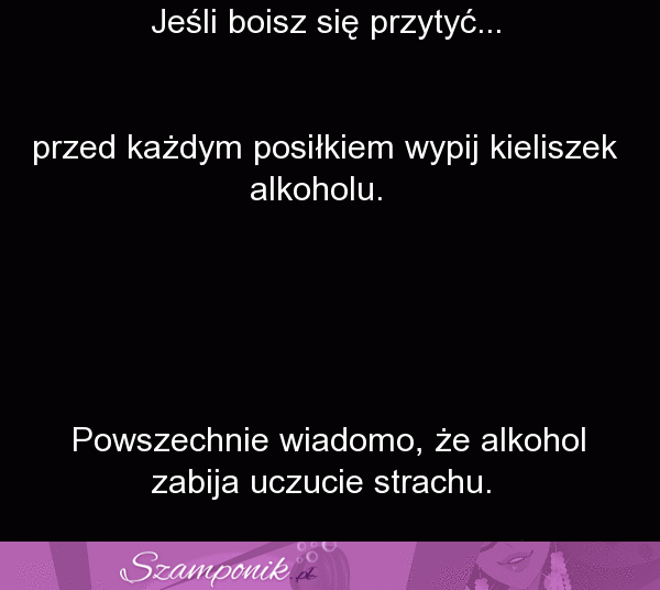 Jeśli boisz się przytyć