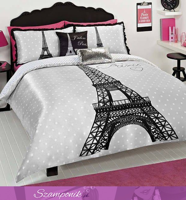 Pokój dla dziewczynki w paryskim stylu