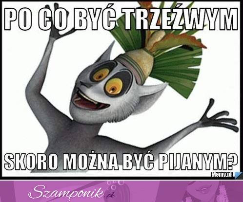 Po co być trzeźwym xD