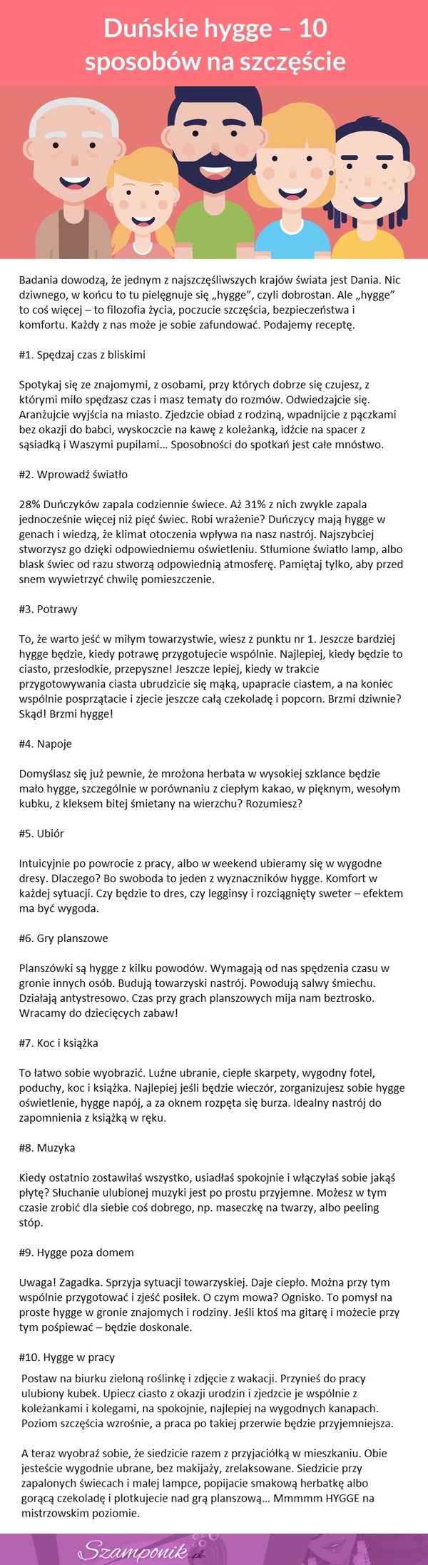 Duńskie hygge - czyli 10 sposobów na szczęście ;)