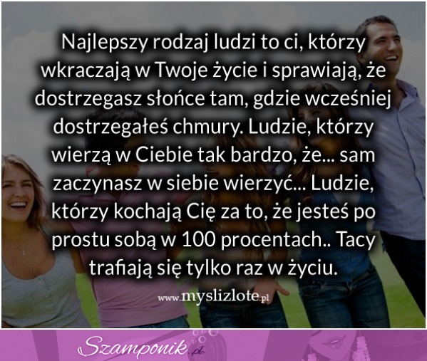 Najlepszy rodzaj ludzi