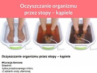 Oczyszczanie organizmu przez stopy - KĄPIELE!