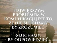 Słuchamy by odpowiedzieć.