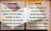 Przestań & zacznij...