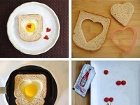 Pomysł na śniadanie dla ukochanej osoby