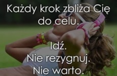 Każdy krok zbliża Cię do celu!