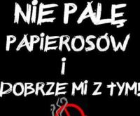 Nie palę papierosów!